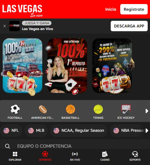 Las Vegas en Vivo Casino